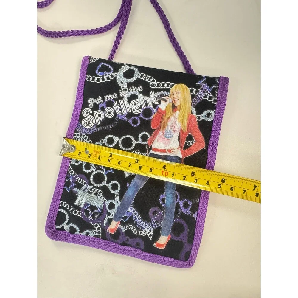 Vintage Hannah Montana 2007 Concert Passport Bag Put Me in The Spotlight Purple